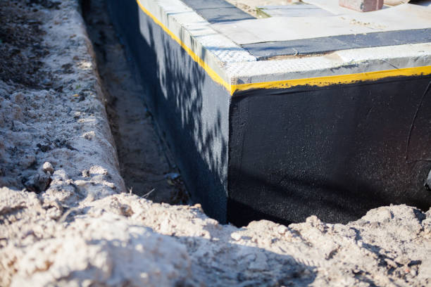 Residential Foundation Crack Repair installation at a Smithville, OH home by SJ Waterproofing Pros